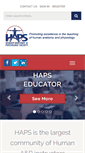 Mobile Screenshot of hapsweb.org